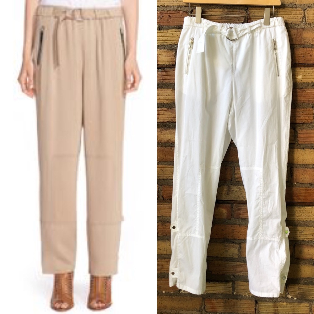 || BELSTAFF || White Captains Trouser pants